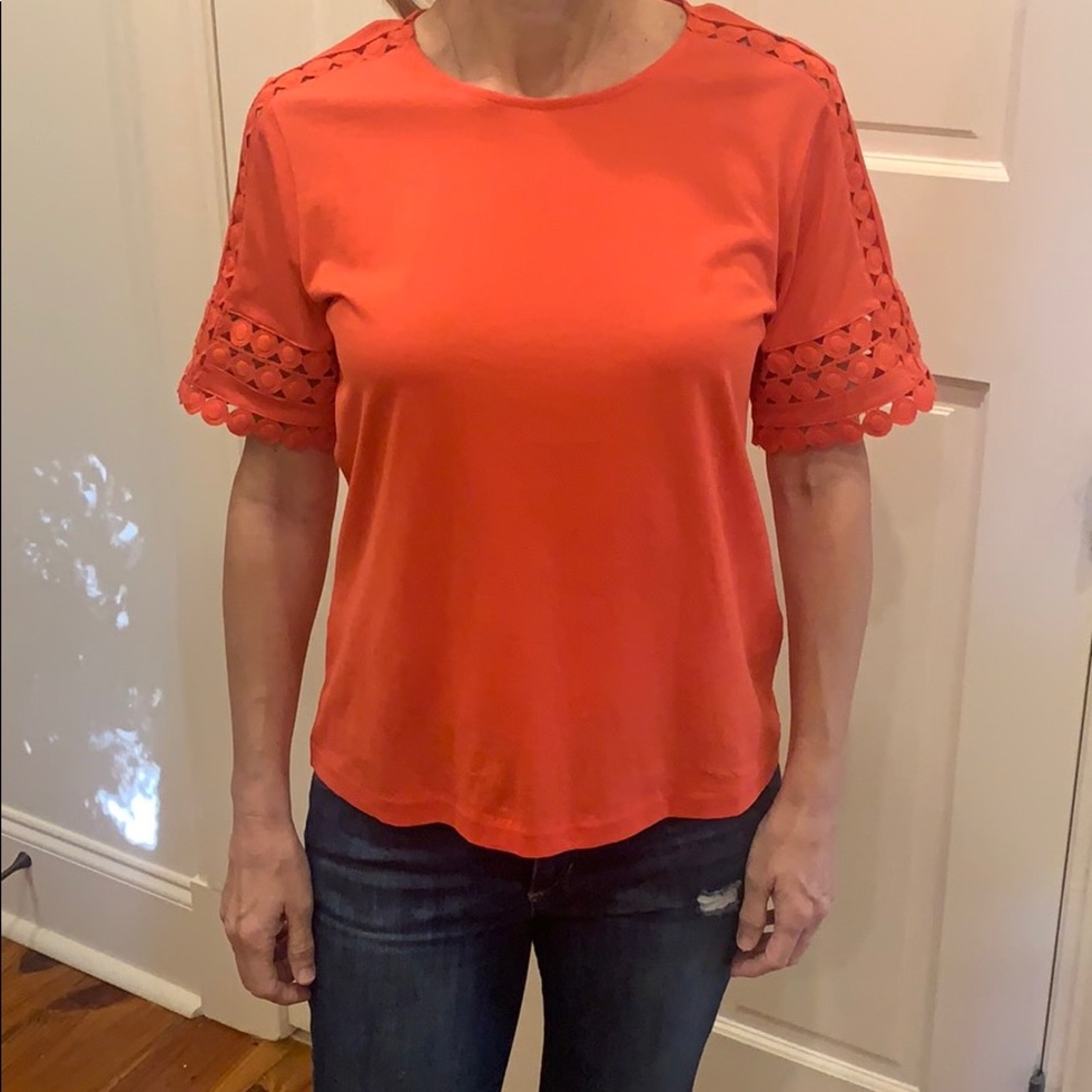 J crew size XS poppy tee